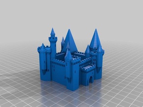 meine angepasste grand castle generator Gebäude & Strukturen kundengebundene 3d print model - Mito3D