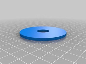 il mio personalizzato distanziale cilindrico parti su misura 3d print model - Mito3D
