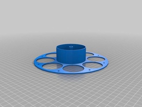 filament spool holder 3d printer accessories cievka coil dr iak struna 3d print model - Mito3D