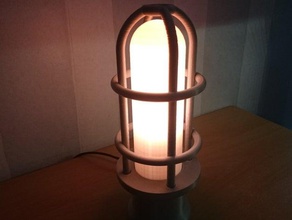 industrial light art lamp lighting lights steampunk 3d print model - Mito3D