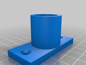 supporto versare tringle &agrave rideau arredamento 3d print model - Mito3D