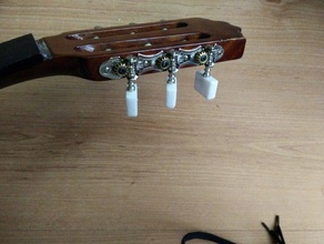 head guitar tuning machine other 3d print model - Mito3D