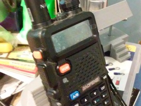 simple ht radio stand electronics amateur radio hamradio ham radio handheld handheld radio