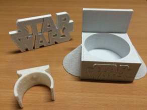 star wars light saber stand 3d printing 3d print model - Mito3D