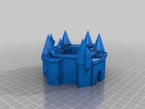 mi personalizados fortaleza medieval del generador de los edificios estructuras 3d print model - Mito3D