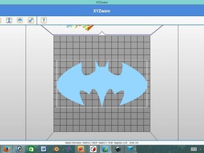 bat man 3d silhouettes art 3d print model - Mito3D
