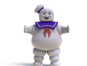 ghostbusters stay puft marshmallow man personnes 86duino 3d print model - Mito3D