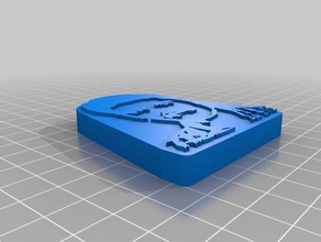 meu carimbo personalizado-o-matic sinais e logotipos personalizado 3d print model - Mito3D