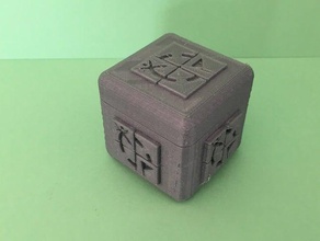 40x40mm-geocaching box containers 3d print model - Mito3D