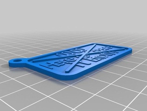 condo 1 keychains customized 3d print model - Mito3D