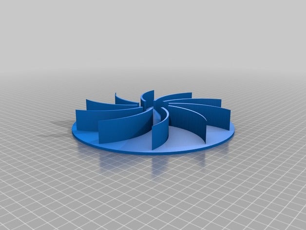 customized centrifugal fan tools 3D print model - Mito3D