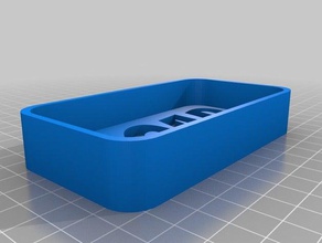 porte-savon intégré de drainage salle bain 3d print model - Mito3D