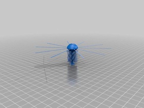 lambo customized jellyfish- drooloops animals 3d print model - Mito3D