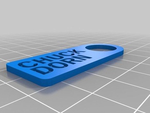 chuck dorn organizzazione su misura 3d print model - Mito3D