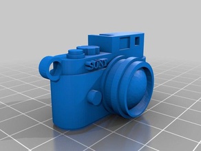 fotocamera sony portachiavi 3d print model - Mito3D