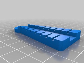resistor leg bending tool electronics chain key 3d print model - Mito3D