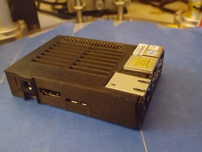 slim case upboard computer 3d print model - Mito3D