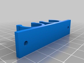 double clip 15mm tool holders boxes customized 3d print model - Mito3D