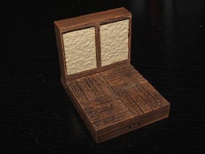 openforge 20 tudor external walls deprecated toy game accessories dnd tiles dungeon flooring miniatures openforge2 pathfinder rpg tabletop tavern terrain wood 3d print model - Mito3D