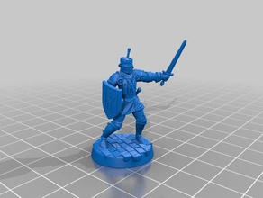 bretonnian cavaliere altri makeprintable 3d print model - Mito3D