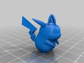 pikachu portachiavi giocattolo gioco accessori 3d print model - Mito3D