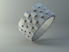 anel de acento circunflexo anéis 3d print model - Mito3D