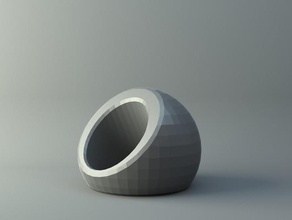 ring sphere shape rings 3d print model - Mito3D