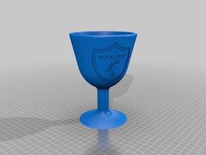 game thrones house goblets containers baratheon forrester frey greyjoy lannister martell stark targaryen tully 3d print model - Mito3D