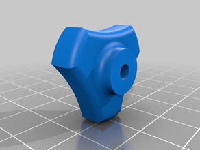 sae-hexnutknobs mão ferramentas 3d print model - Mito3D