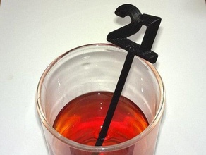 21 cocktail agitateur cuisine manger 3d print model - Mito3D