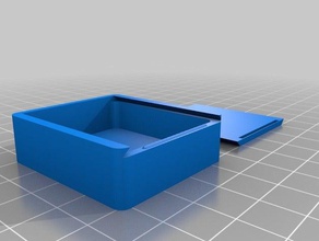 38 43 13 25 2wall caixa deslizante superior recipientes personalizado 3d print model - Mito3D