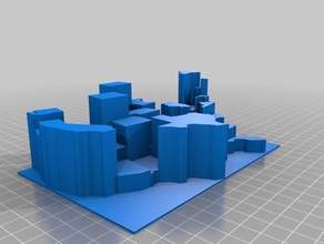 stati uniti prisma mappa pil pro capite di apprendimento personalizzato 3d print model - Mito3D