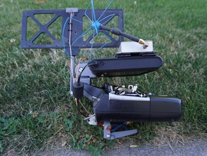 turnigy 9xr fpv monitor folding mount rc vehicles drone 3d print model - Mito3D