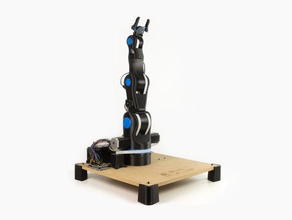 bcn3d moveo completamente de código abierto impreso en 3d del brazo robot la robótica arduino mega 2560 sigma electrónica 3d print model - Mito3D