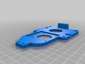 cd-bot deltaprintr mini titan extruder-Schlitten 3d Drucker Teile cbot dbot hotend 3d print model - Mito3D