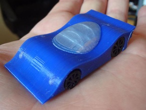 4 colores can-am estilo coche de carreras los juguetes juegos impresión 3d manera que el condensador flujo 3d print model - Mito3D