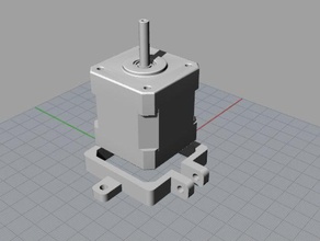 nema 17 pcb mount parts 3d print model - Mito3D