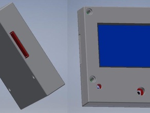 compact version full graphics ramps display case 3d printer parts lcd smart 3d print model - Mito3D