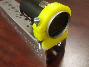tetrix max microsoft lifecam mount robotics camera 3d print model - Mito3D