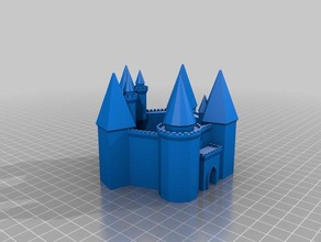 fortress 1 buildings structures customized 3d print model - Mito3D