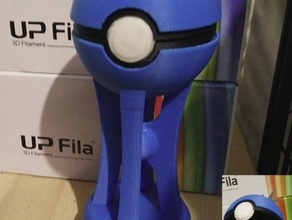 pokemon ir trofeo props pokeball 3d print model - Mito3D