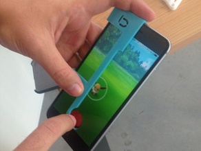 ışık pokeball nişancı pokemon iphone 6plus git oyuncak oyun aksesuarlar 3d print model - Mito3D