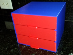 Werkzeugkasten 3 Schubladen Inhaber Boxen 3d print model - Mito3D