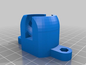 my customized ball bearing caster robotics 3d print model - Mito3D