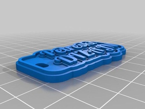 petreski dizajn llaveros personalizado 3d print model - Mito3D