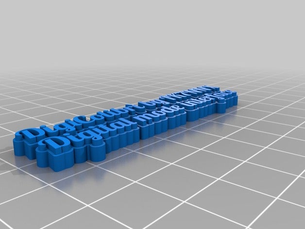 digicolibri chaveiros personalizado 3D print model - Mito3D