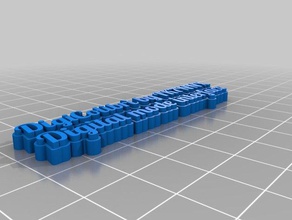 digicolibri Schlüsselanhänger angepasst 3d print model - Mito3D