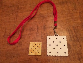 saltine cracker challenge medal food drink 3d print model - Mito3D