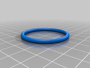 my customized o-ringer create your own o-rings parts 3d print model - Mito3D