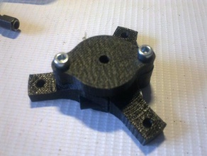 e3d mount rostock mini v4 printer parts 3d print model - Mito3D